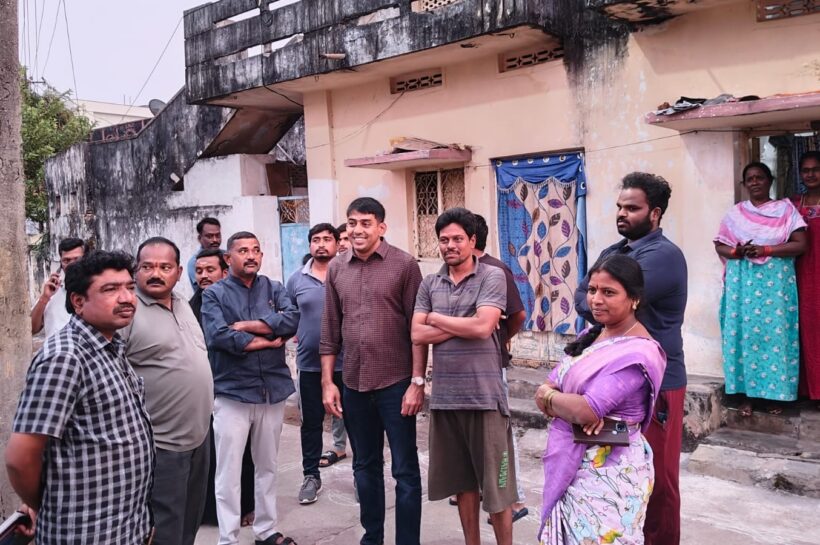 ముదిరాజ్ వాడ లో సందర్శించిన దాస్యం అభినవ్ భాస్కర్